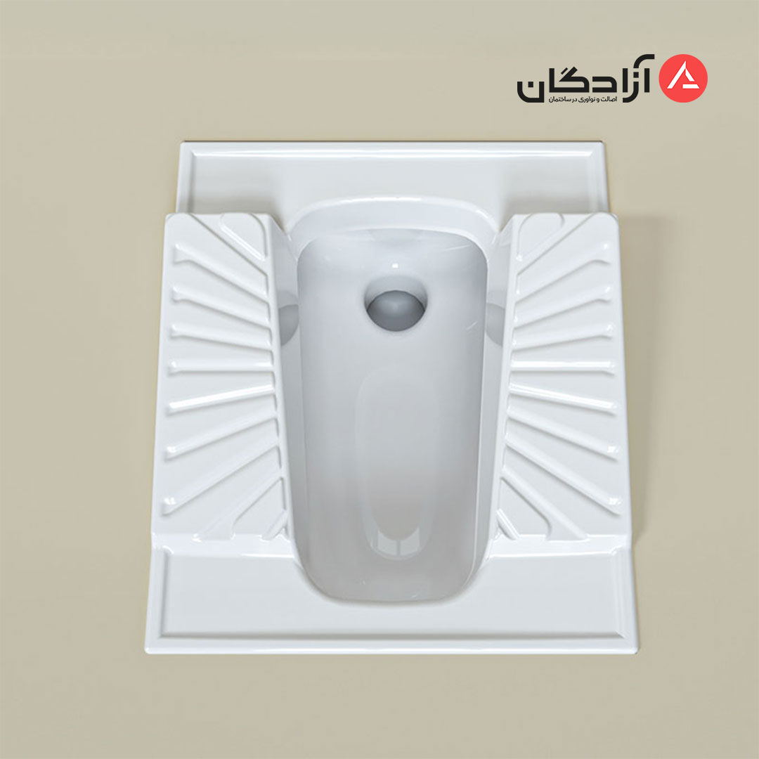 توالت ایرانی چینی کرد مدل اریکا طبی نیم گود-3