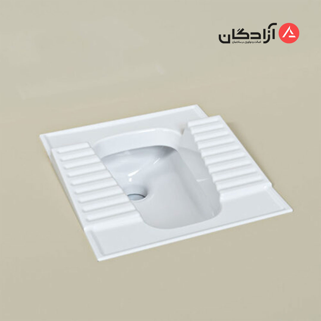توالت ایرانی چینی کرد مدل لاندیس طبی-3