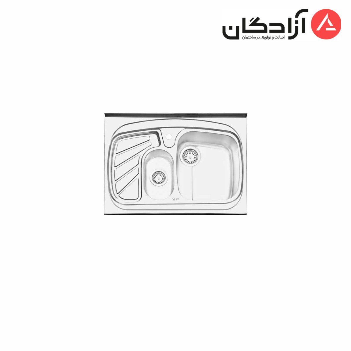سینک ظرفشویی فانتزی روکار ایلیااستیل مدل 1018