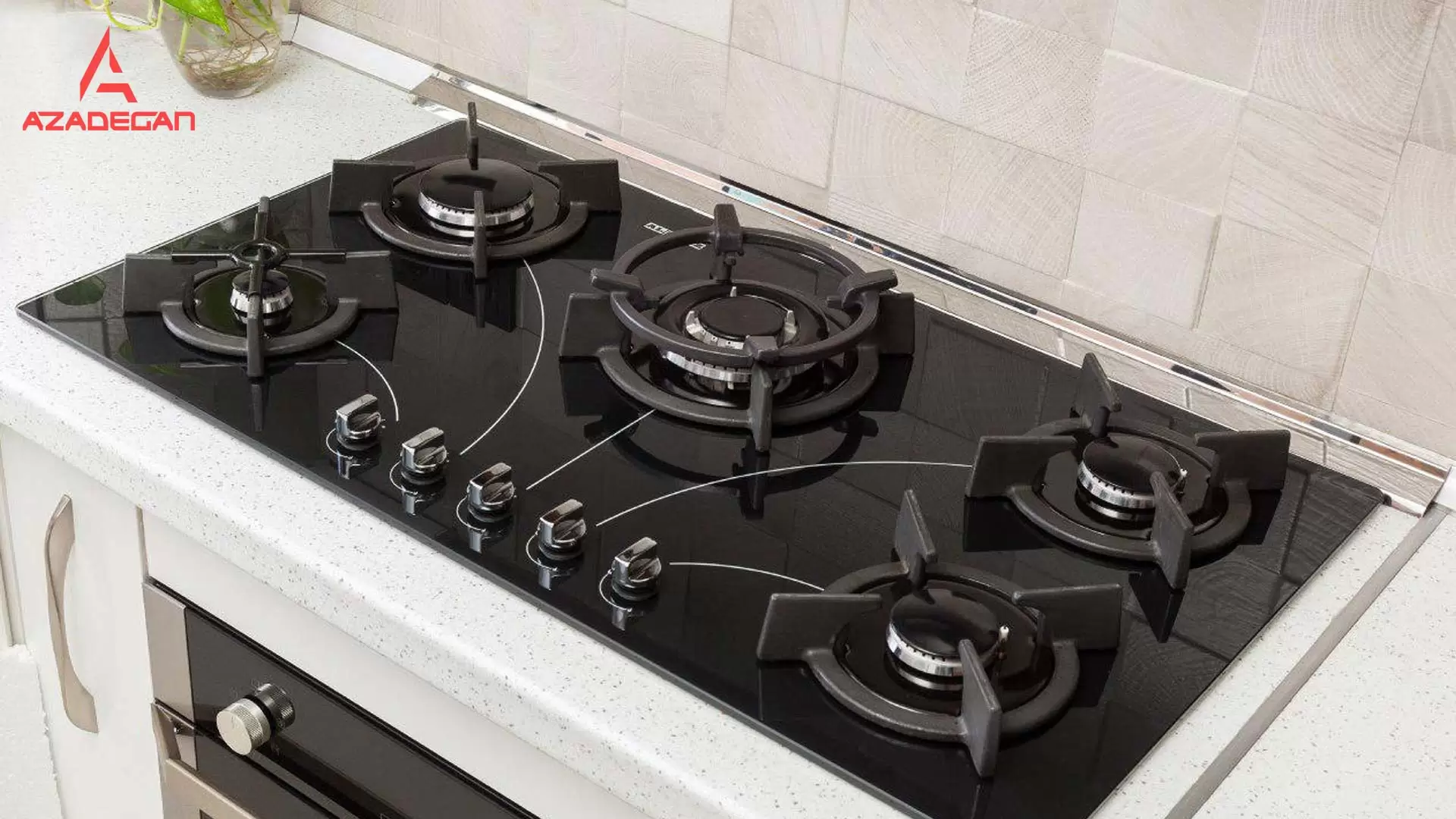 اجاق گاز شیشه ای بهتر است یا استیل-۱