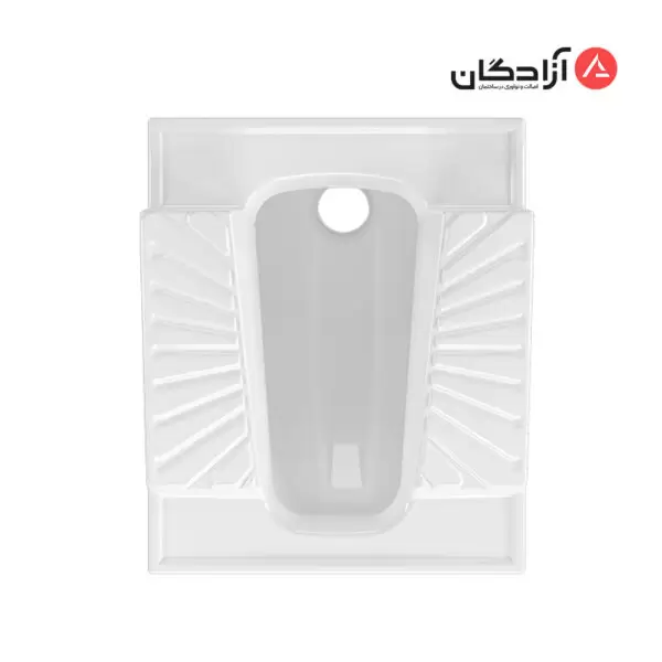 توالت ایرانی چینی کرد مدل اریکا طبی نیم گود-1