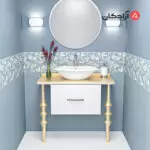 روشویی روکابینتی چینی کرد مدل ورونیکا 60-5