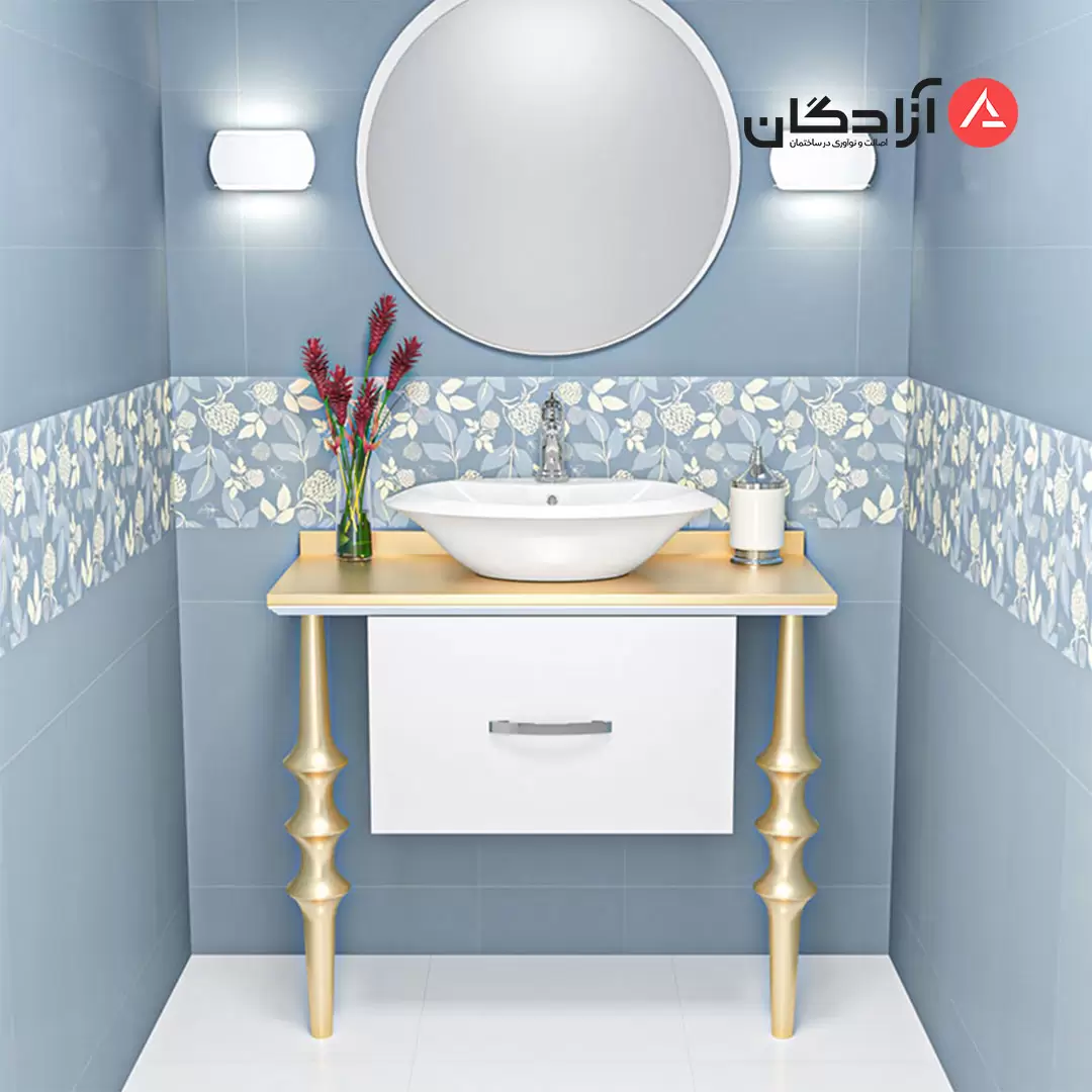 روشویی روکابینتی چینی کرد مدل ورونیکا 60-5