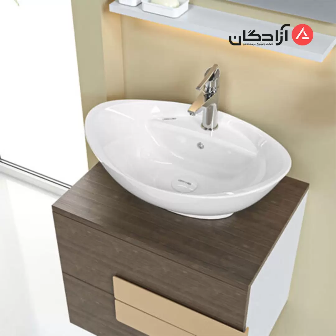 روشویی روکابینتی چینی کرد مدل ویکتوریا 60-6