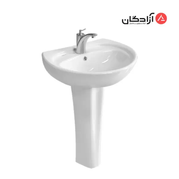 روشویی پایه دار چینی کرد مدل آرین 57-1