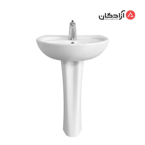 روشویی پایه دار چینی کرد مدل آرین 57-2