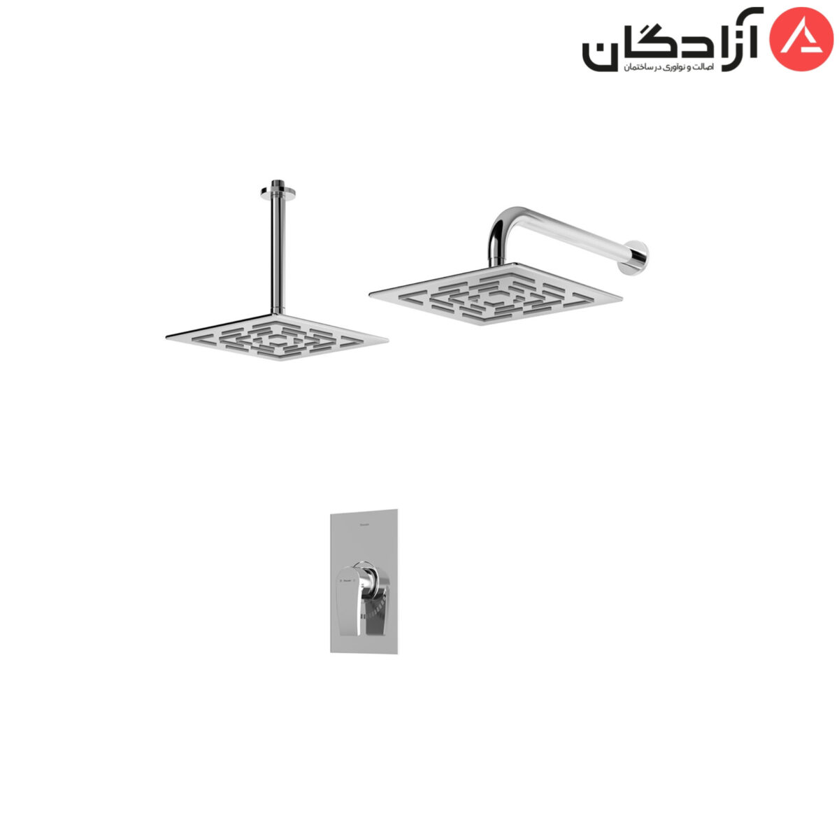 InShot_20251002_143425998 شیر حمام توکار شودر مدل رومر پلاس تیپ 1 - Image 1