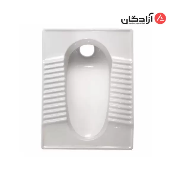 توالت ایرانی مروارید مدل فیروزه تخت