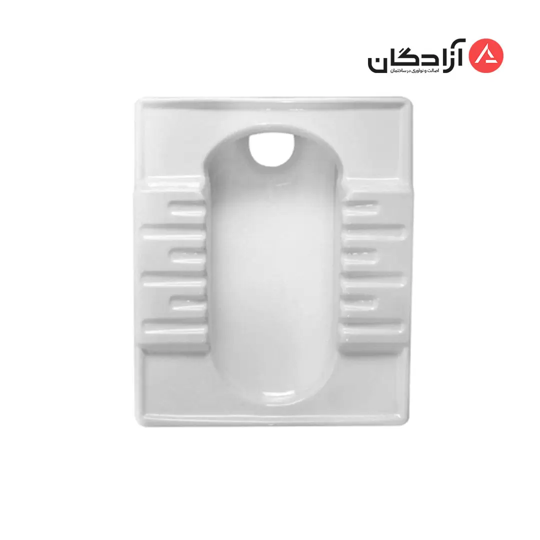 Morvarid-squat-pans-model-medica-ldeep-negin توالت ایرانی مروارید مدل نگین گود طبی
