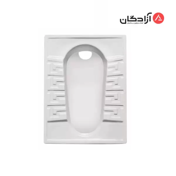 توالت ایرانی مروارید مدل رومینا تخت