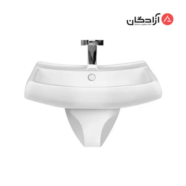 روشویی دیواری مروارید مدل کاتیا 55