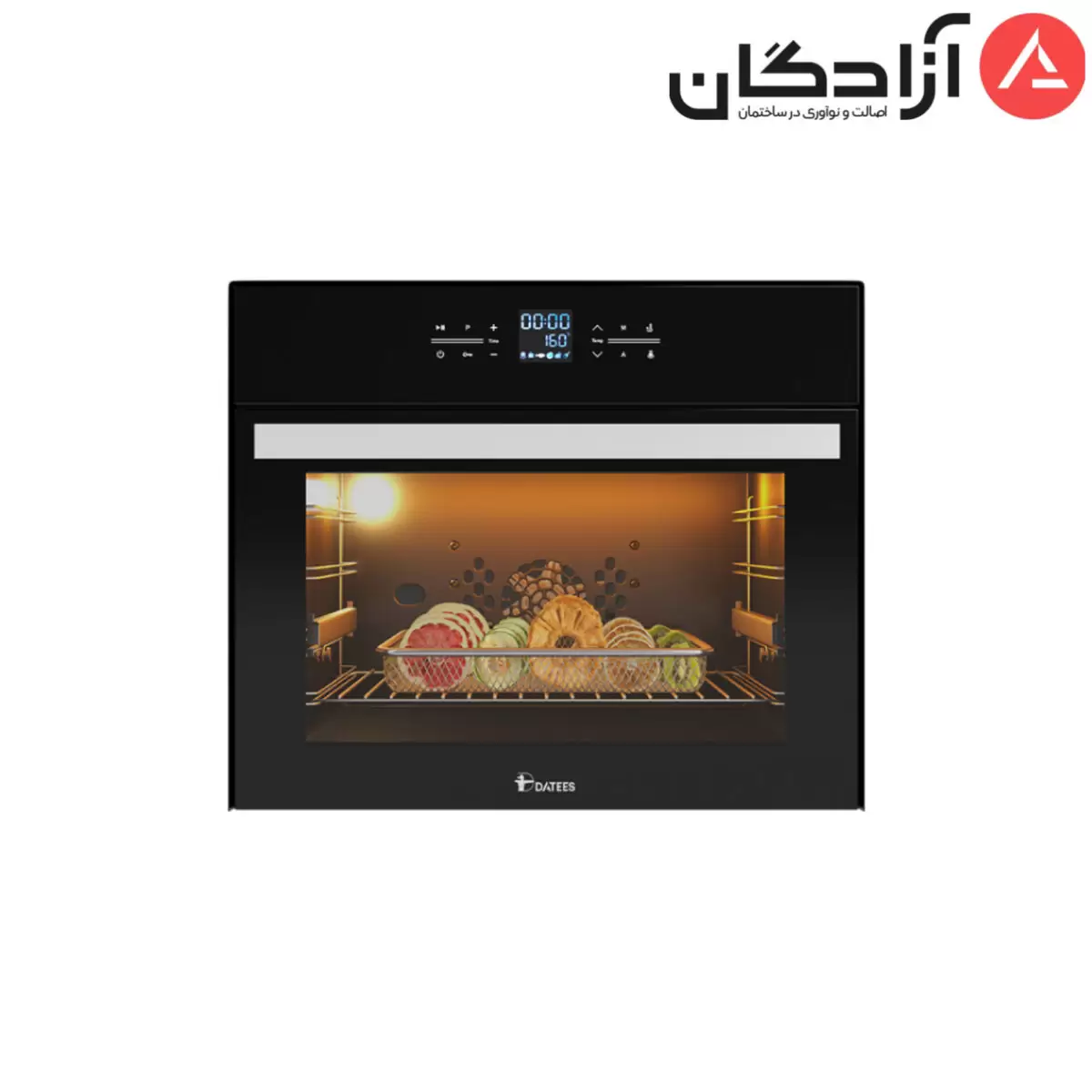 725-1 فر برقی رومیزی داتیس مدل 725 نقره ای