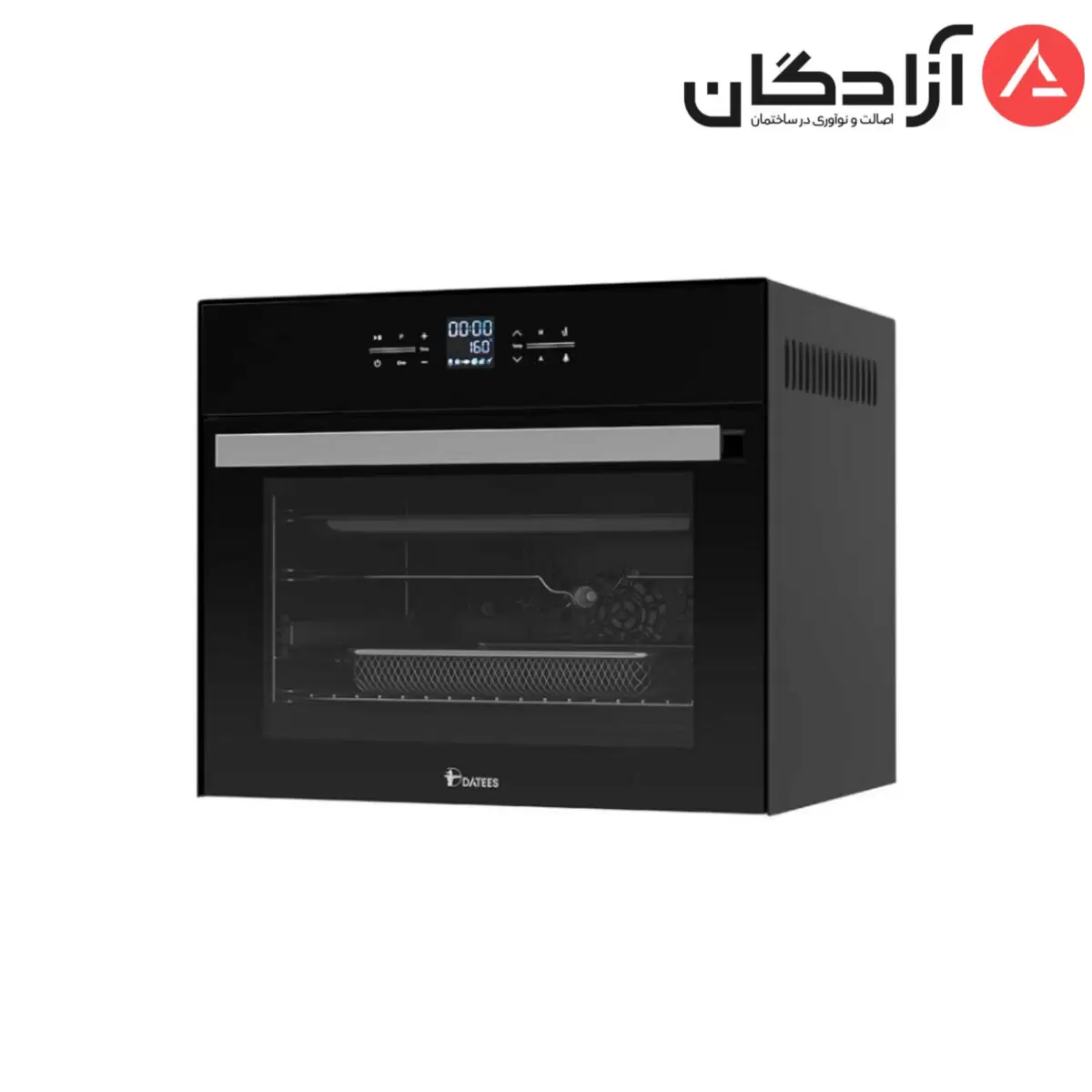 فر برقی رومیزی داتیس مدل 725 نقره ای