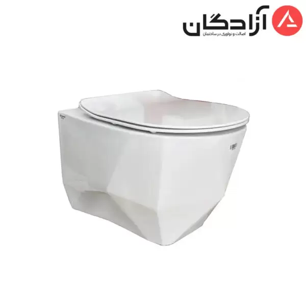 توالت فرنگی وال هنگ مروارید مدل سونیا