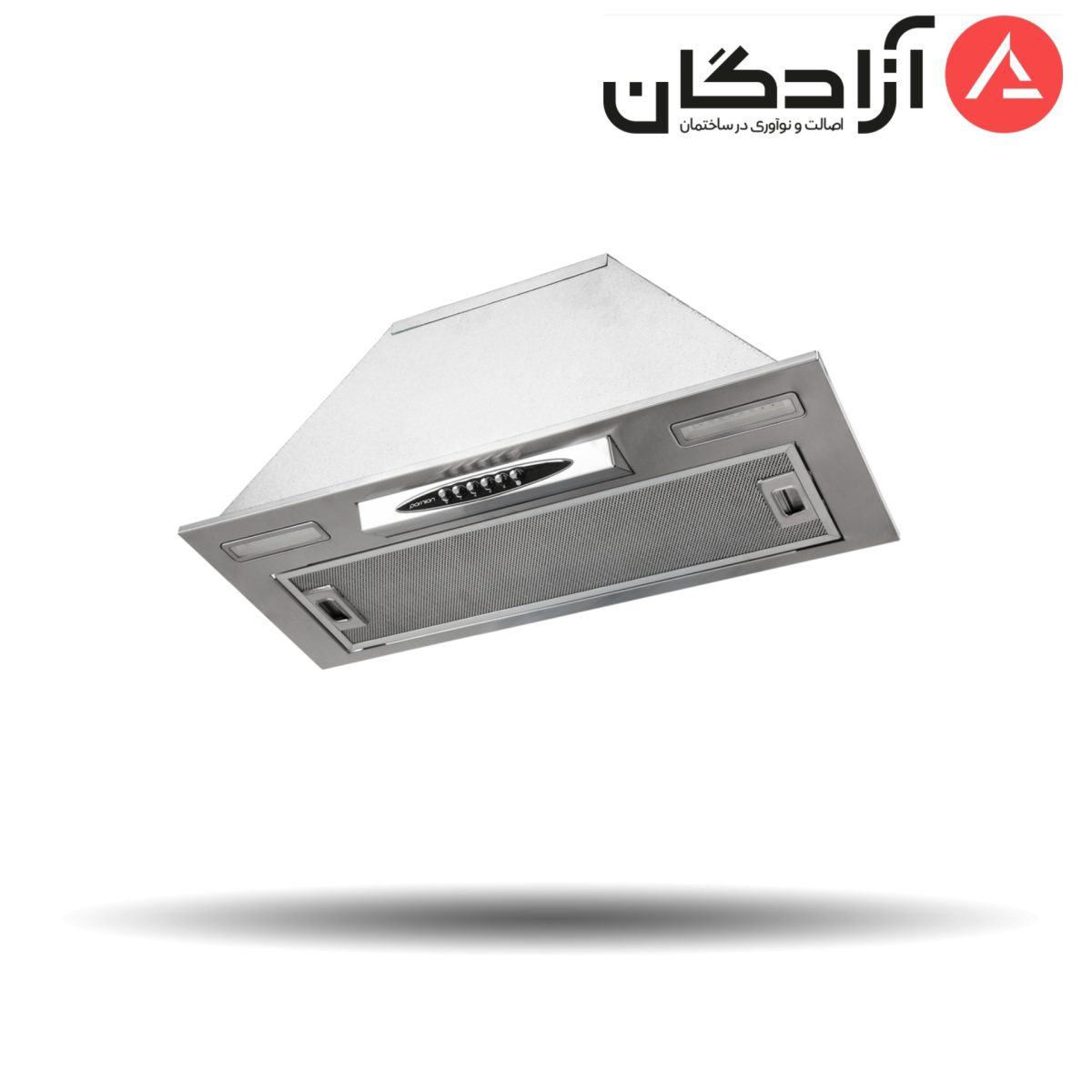 هود شیشه ای پرنیان استیل مدل PH4702