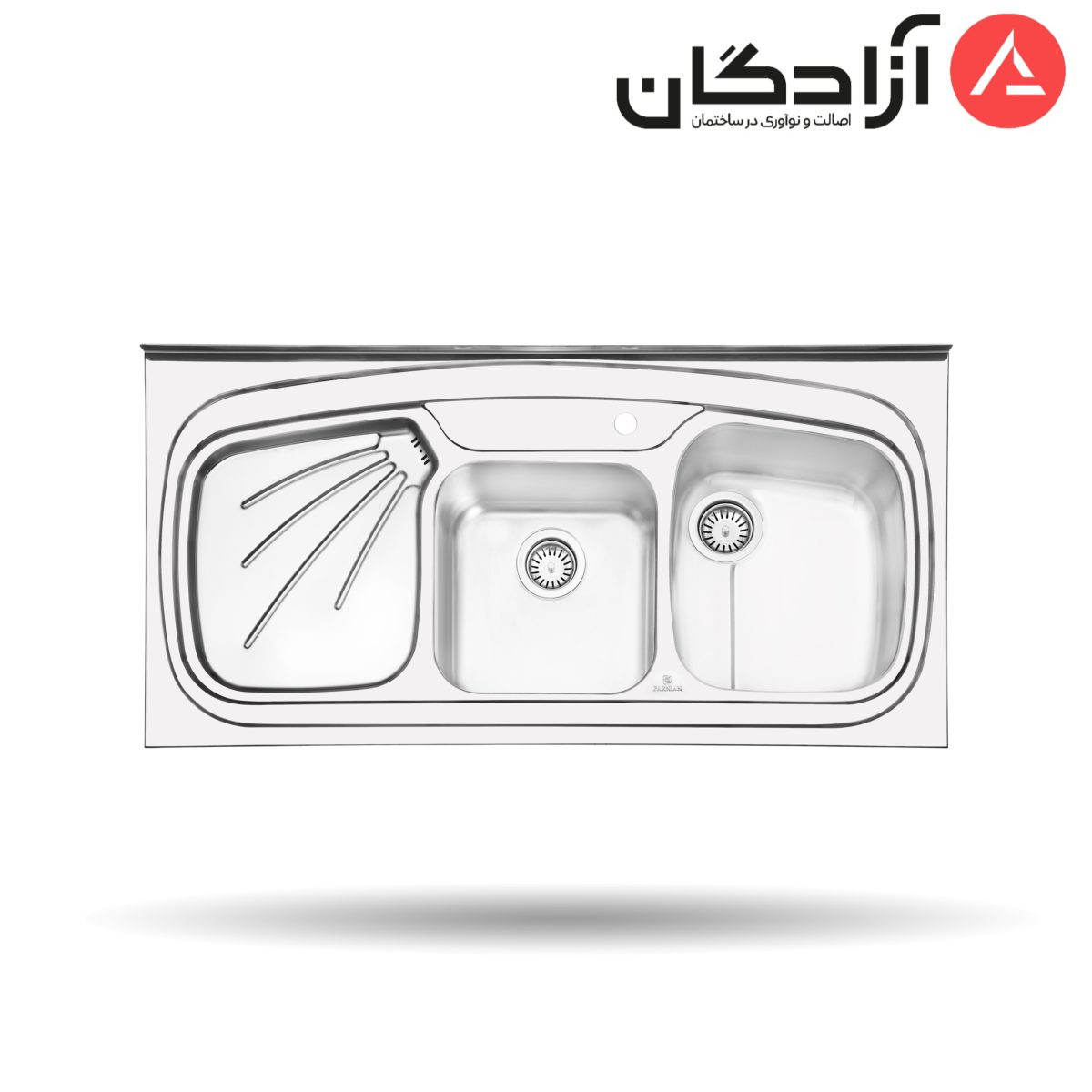 سینک فانتزی روکار پرنیان استیل مدل PS1107