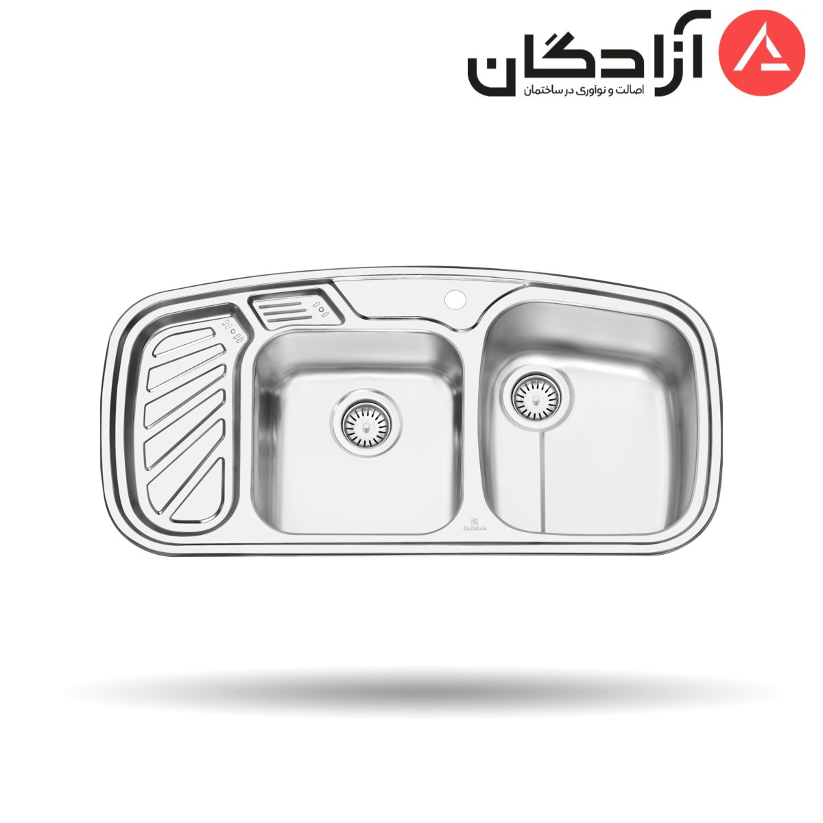 سینک فانتزی توکار پرنیان استیل مدل PS1205