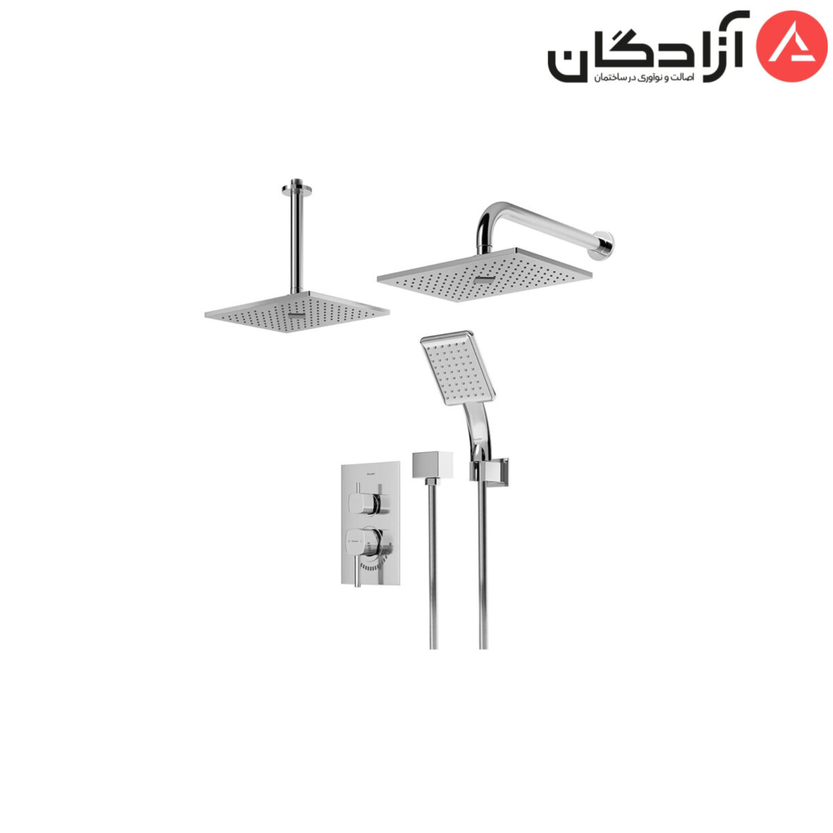 InShot_20250930_155228220 شیر حمام توکار شودر مدل رومر تیپ 3 - Image 1