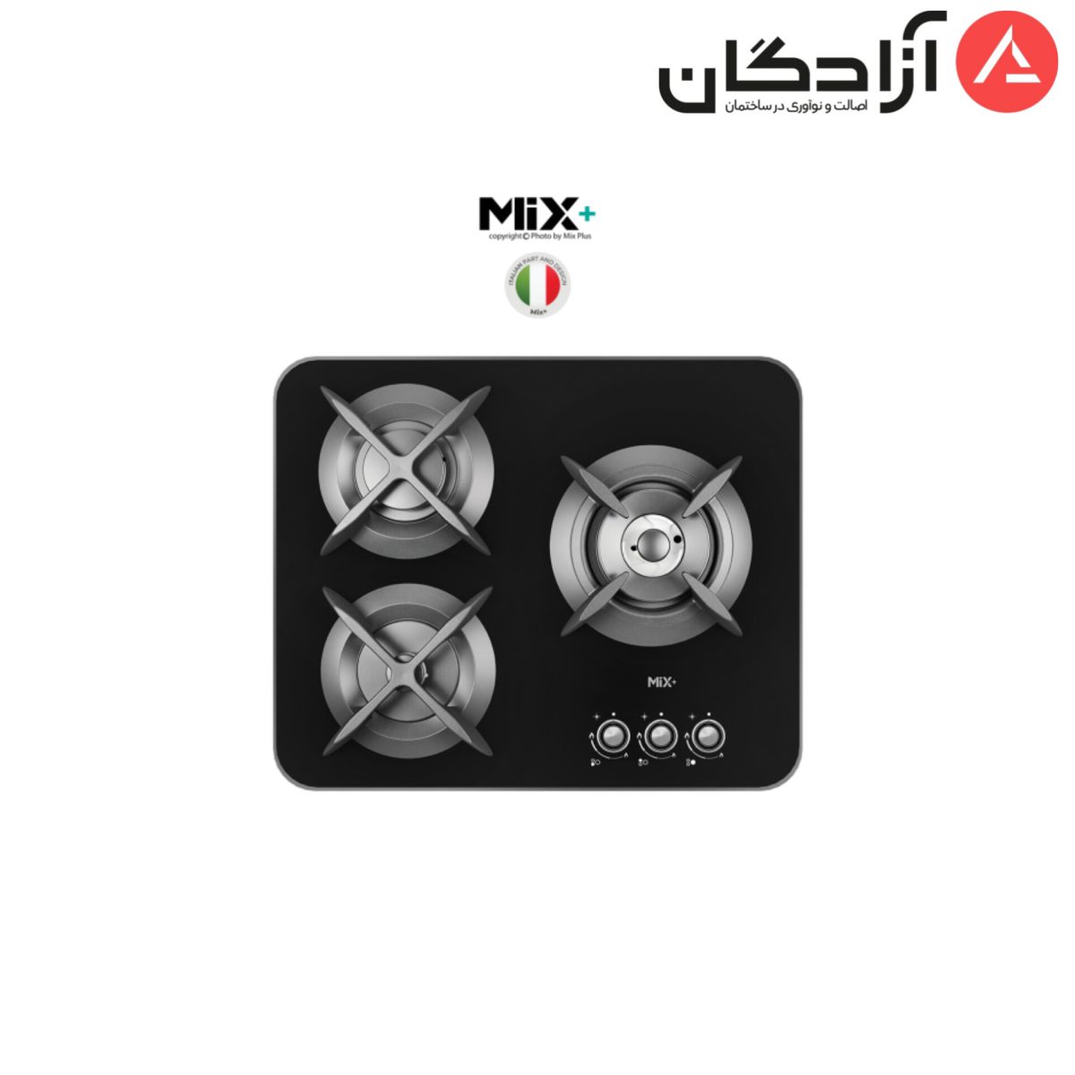 اجاق گاز رومیزی میکس پلاس مدل 303G