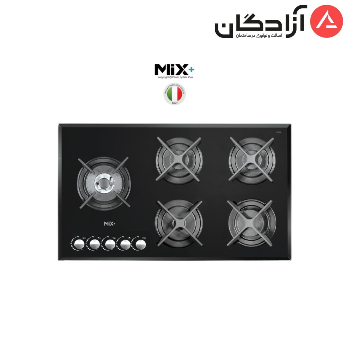 اجاق گاز رومیزی میکس پلاس مدل 512G