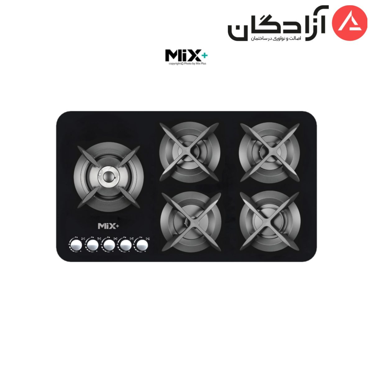 اجاق گاز رومیزی میکس پلاس مدل IG503L