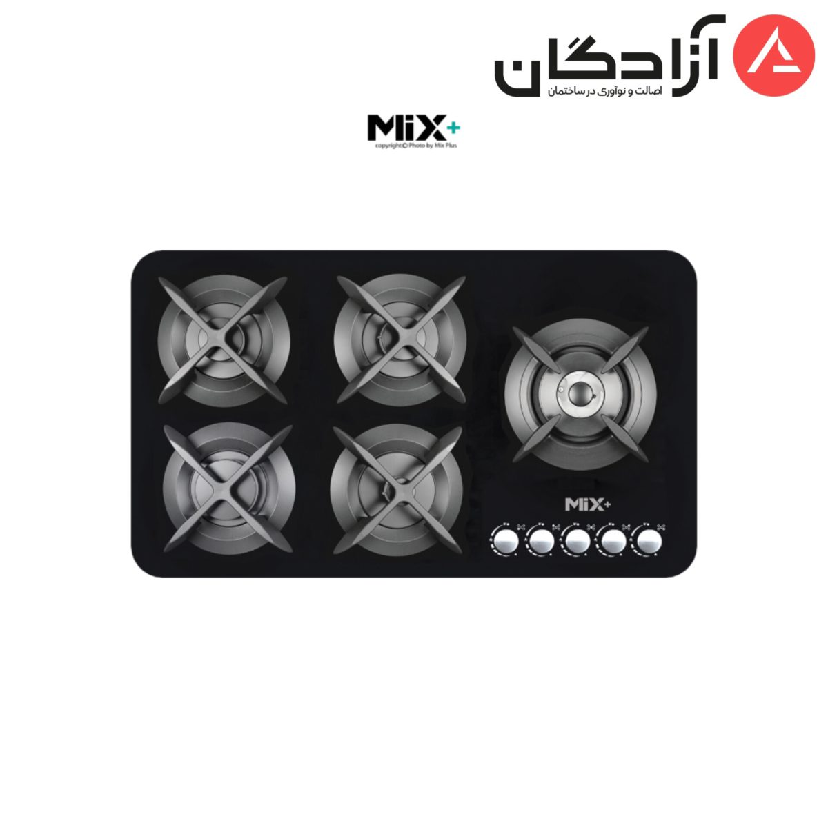 اجاق گاز رومیزی میکس پلاس مدل IG503R