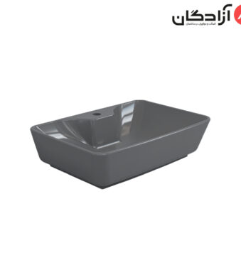 روشویی روکابینتی چینی کرد مدل تولیپ بدون جاشیر