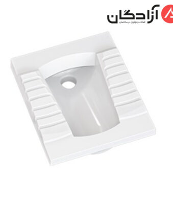 توالت ایرانی چینی کرد مدل آلپن طبی ریم لس