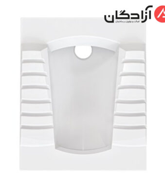 توالت ایرانی چینی کرد مدل آلپن طبی ریم لس