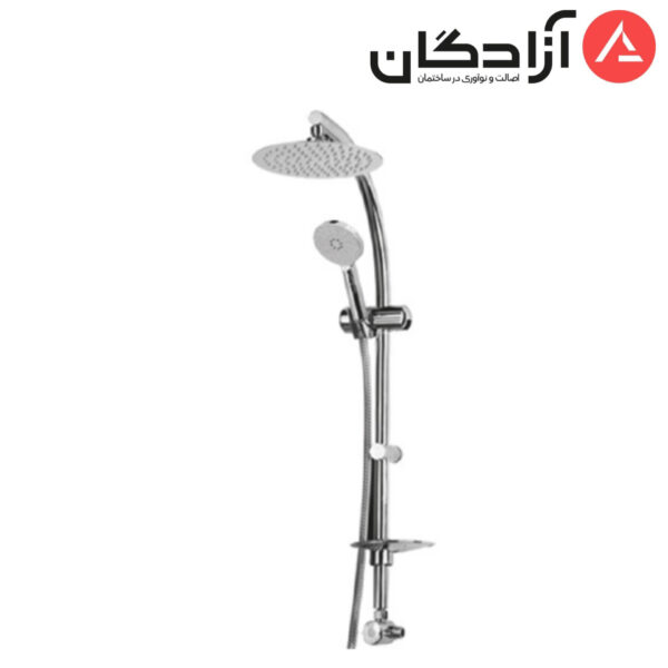علم دوش یونیکا دوپارچه اوتانا (سردوش تلفنی استیل)