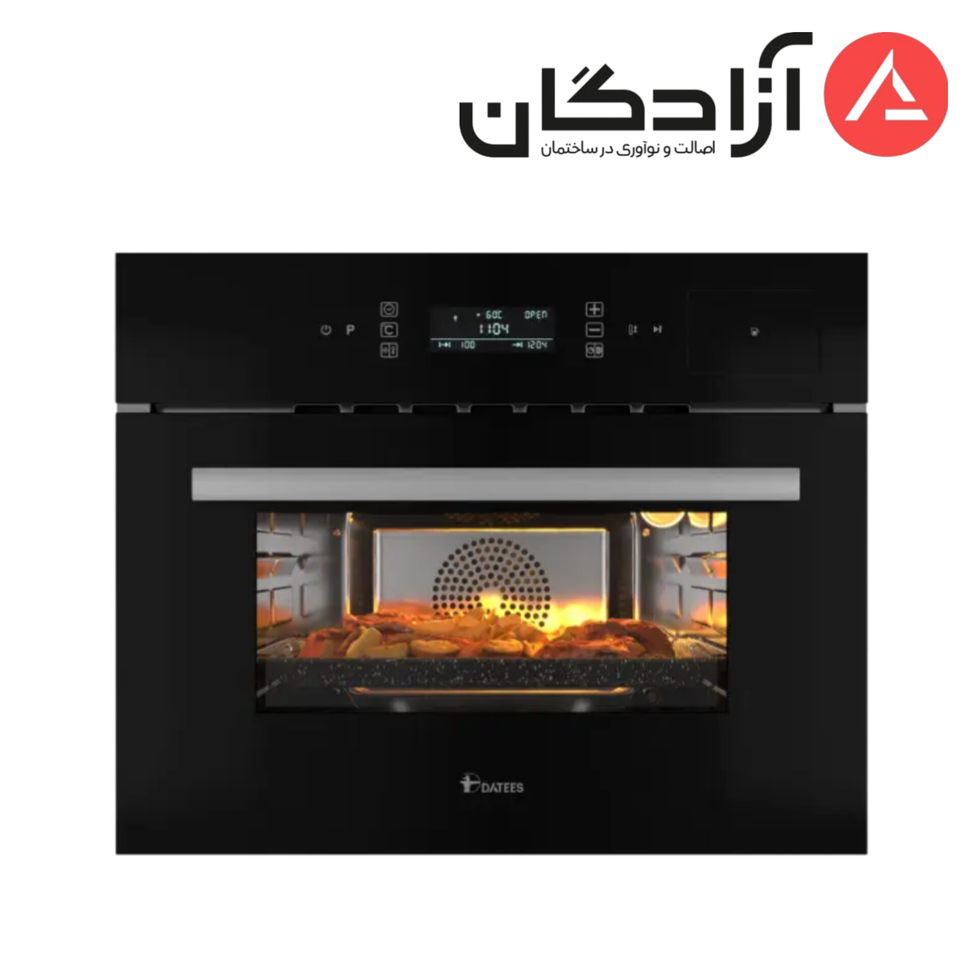 InShot_20260517_105523200 فر بخارپز داتیس مدل DT-744