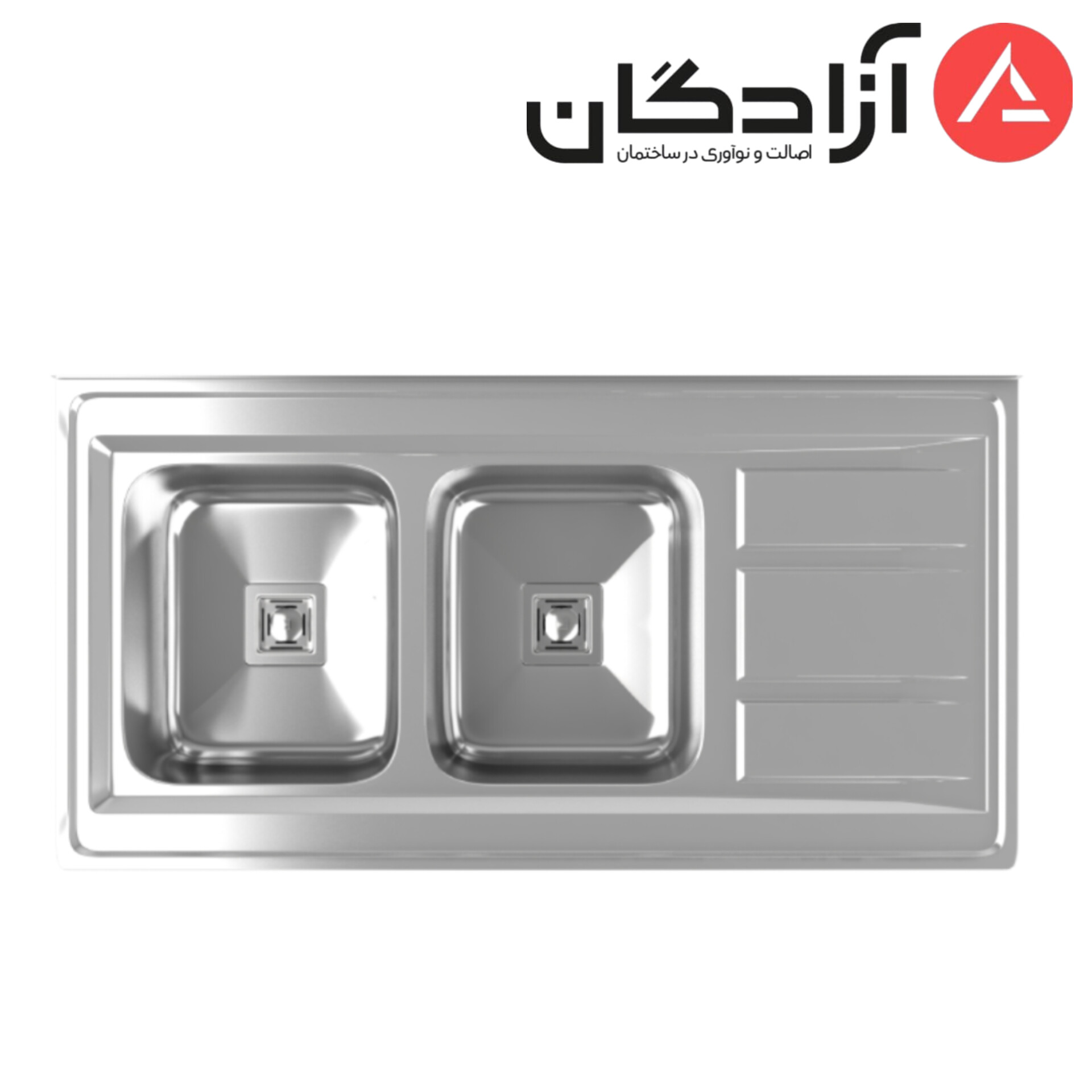 InShot_20260519_152921716 سینک استیل داتیس مدل DB-199