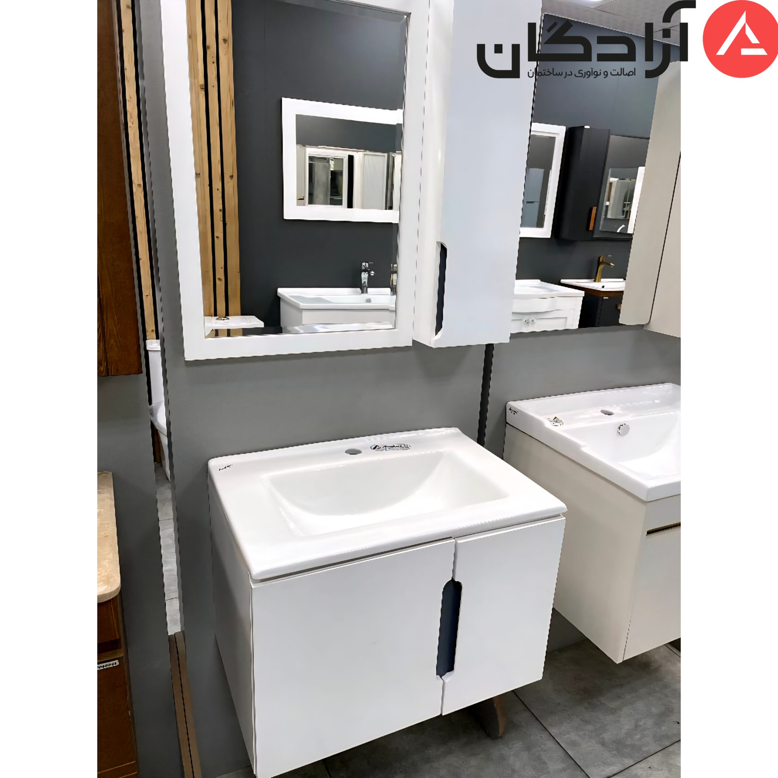 روشویی روکابینتی رومنس مدل آرالیا روشویی روکابینتی رومنس مدل آرالیا - Image 1