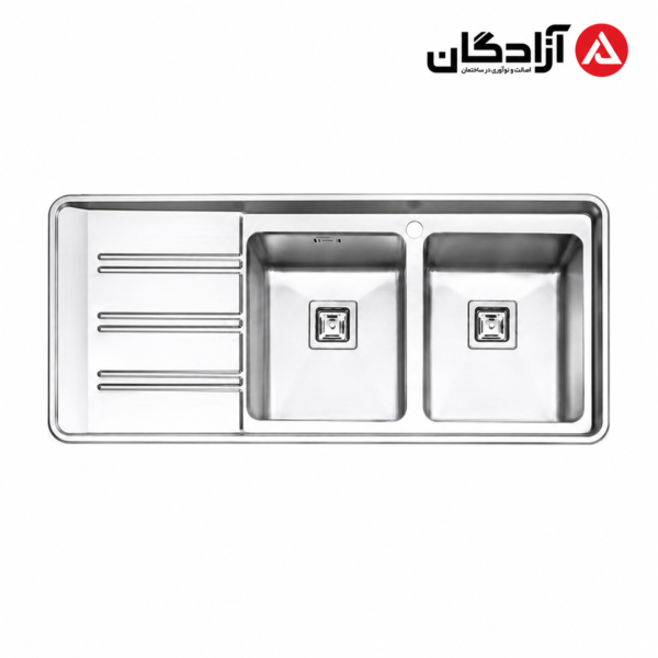سینک فانتزی توکار پرنیان استیل PS1272