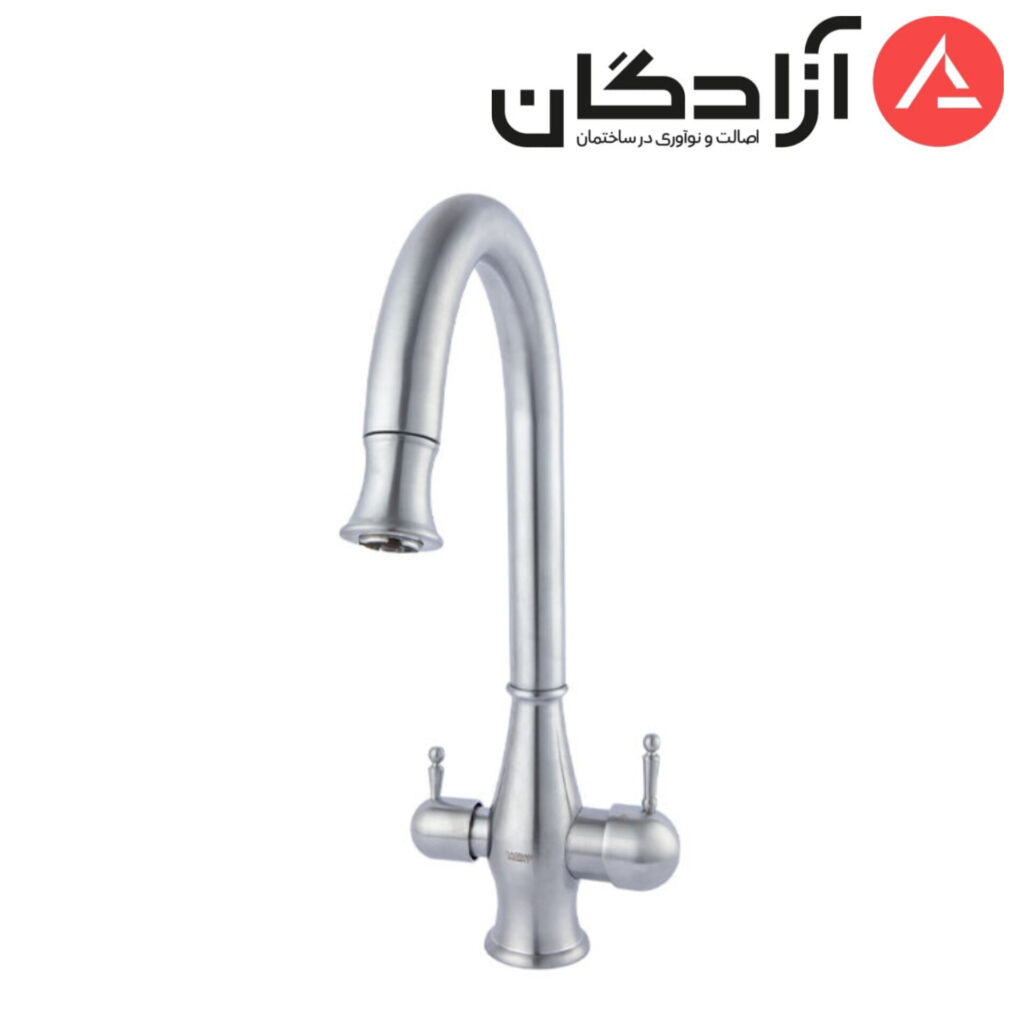 شیر ظرفشویی تصفیه‌دار راسان مدل رزا