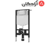 فلاش تانک توکار وال هنگ (بدون کلید) راسان مدل ویسادار - Image 2