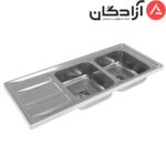 سینک استیل داتیس مدل DB-210 - Image 2