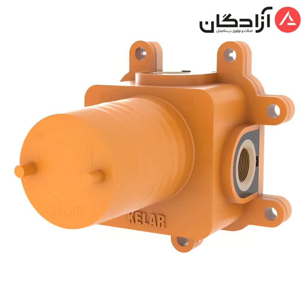 شیر مخلوط کن دوش توکار کلار مدل لاکچری(داخل باکس)