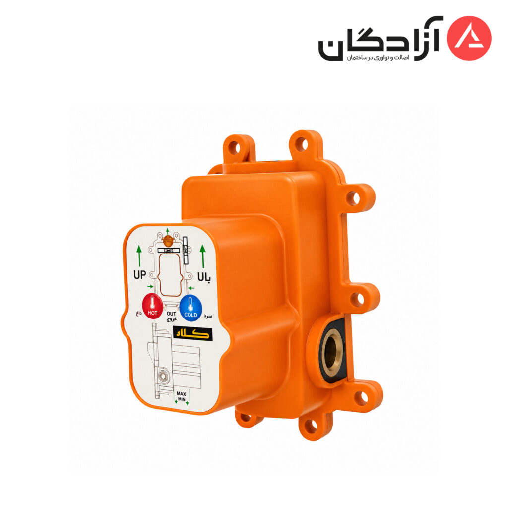 شیر مخلوط کن دوش توکار کلار مدل کلاسیک(داخل باکس)