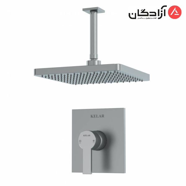 ملزومات دوش توکار کلار مدل فلت کلاسیک تیپ 1