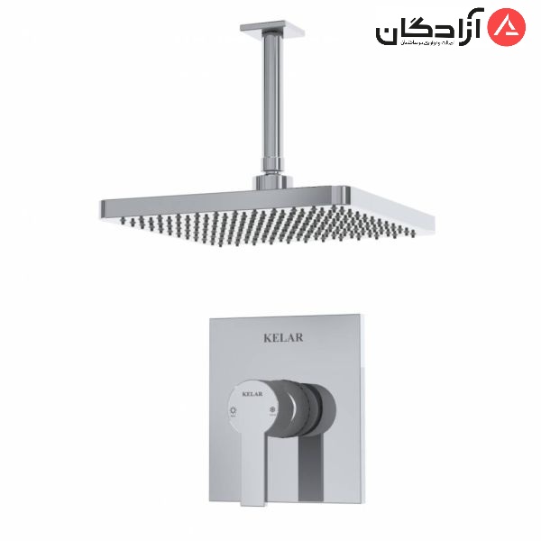ملزومات دوش توکار کلار مدل فلت کلاسیک تیپ 1