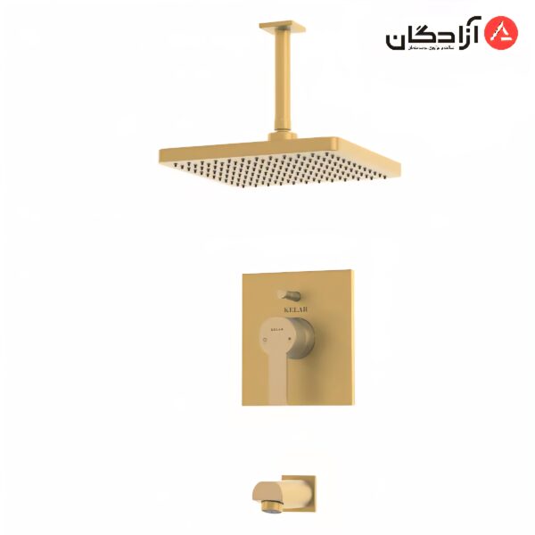 ملزومات دوش توکار کلار مدل فلت کلاسیک تیپ 2