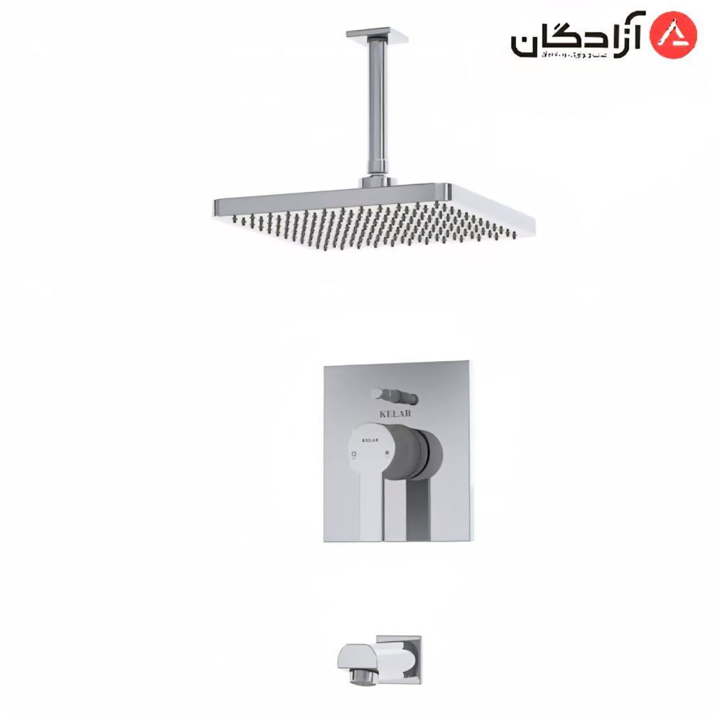 ملزومات دوش توکار کلار مدل فلت کلاسیک تیپ 2
