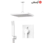 ملزومات دوش توکار کلار مدل فلت کلاسیک تیپ 3