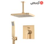 ملزومات دوش توکار کلار مدل فلت کلاسیک تیپ 3