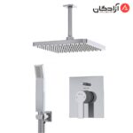 ملزومات دوش توکار کلار مدل فلت کلاسیک تیپ 3